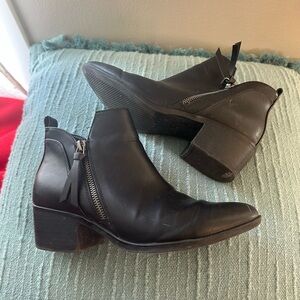 MIA Black Ankle Boots Size 7.5